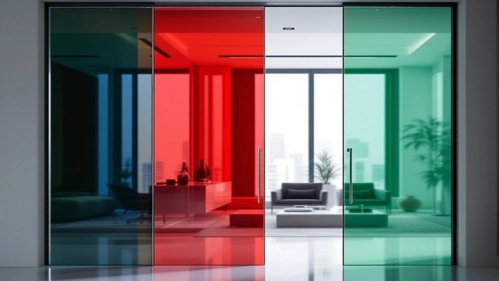 Sales of Color Lacquer Glass with the best quality and specialized installation in Tehran